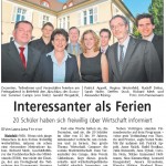 Westfalen-blatt, Wirtschaftsteil, 21.08.2010