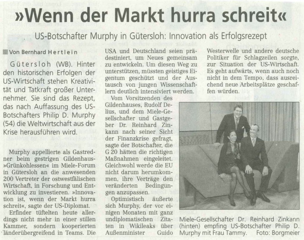 Westfalen-Blatt, 16.11.2011